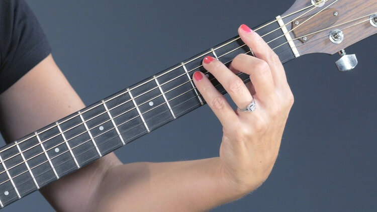 How to play a barre chord