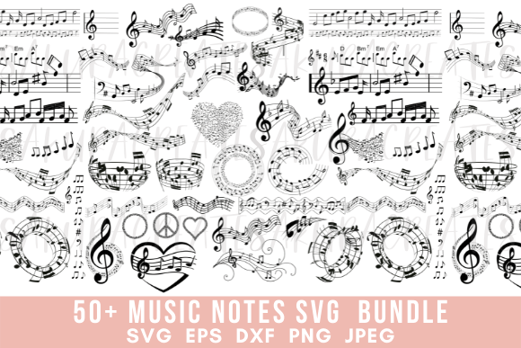 Unlock Creativity with Our Music Notes SVG Bundle