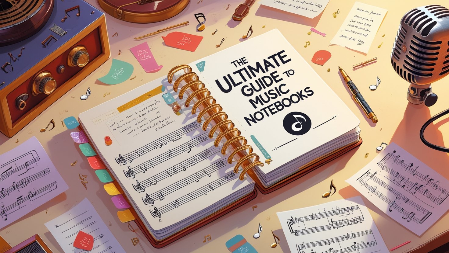 The Ultimate Guide to Music Notebooks: Your Musical Journey’s Best Friend