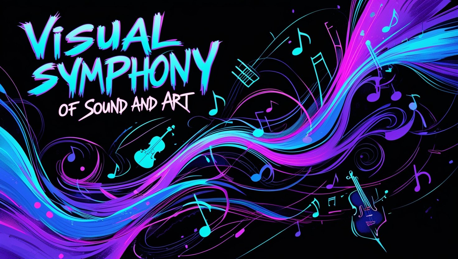 Musical Graphics Design: Visual Symphony of Sound and Art