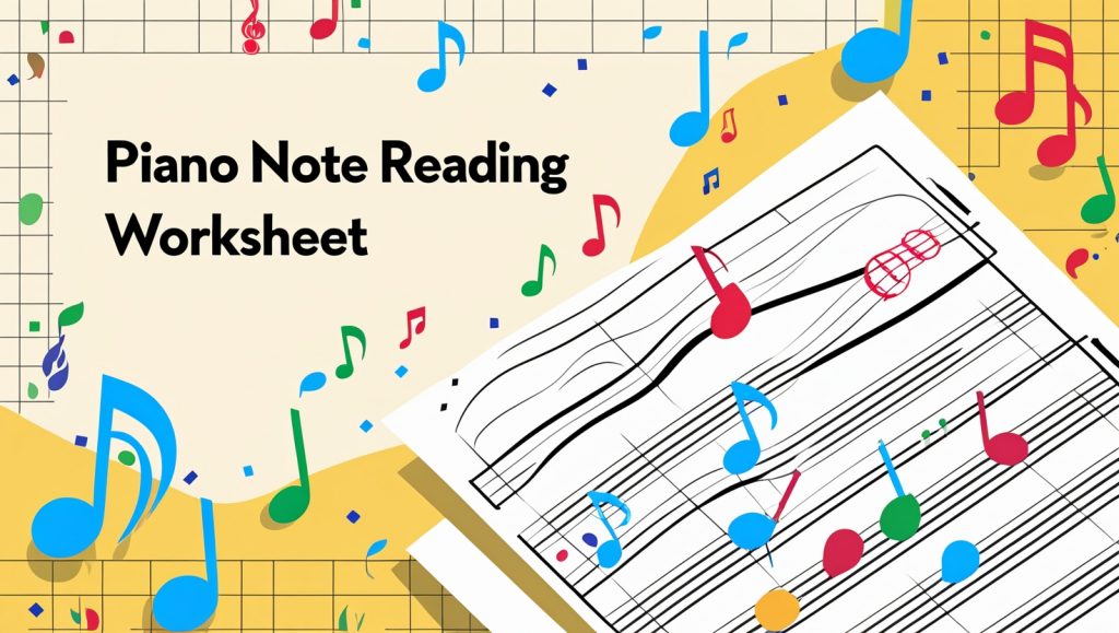 Piano Note Reading Worksheets Printable