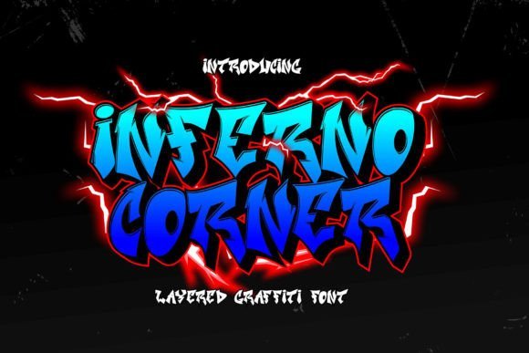 Inferno Corner Font