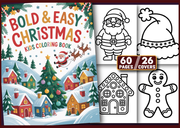 Free Printable Christmas Coloring Pages – Holiday Fun for Kids & Adults