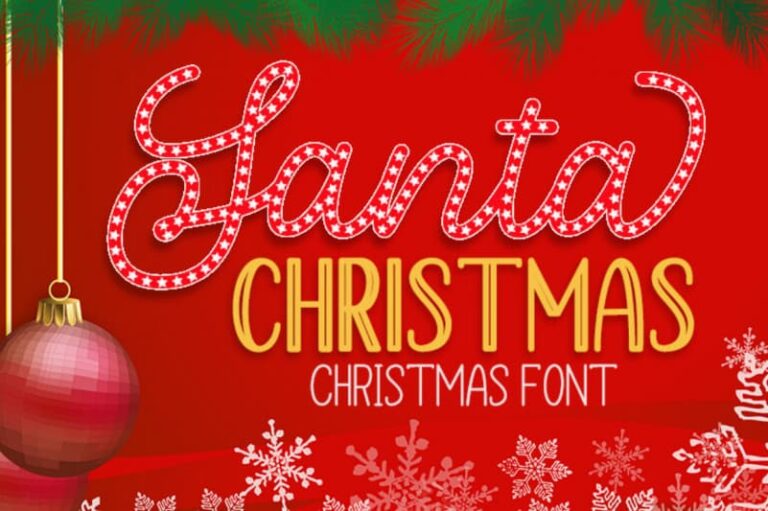 25 Festive Christmas Fonts on Canva to Deck Your Designs