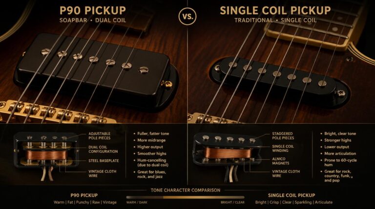 P90 Pickup vs. Single Coil: Which One Gives You the Ultimate Tone?